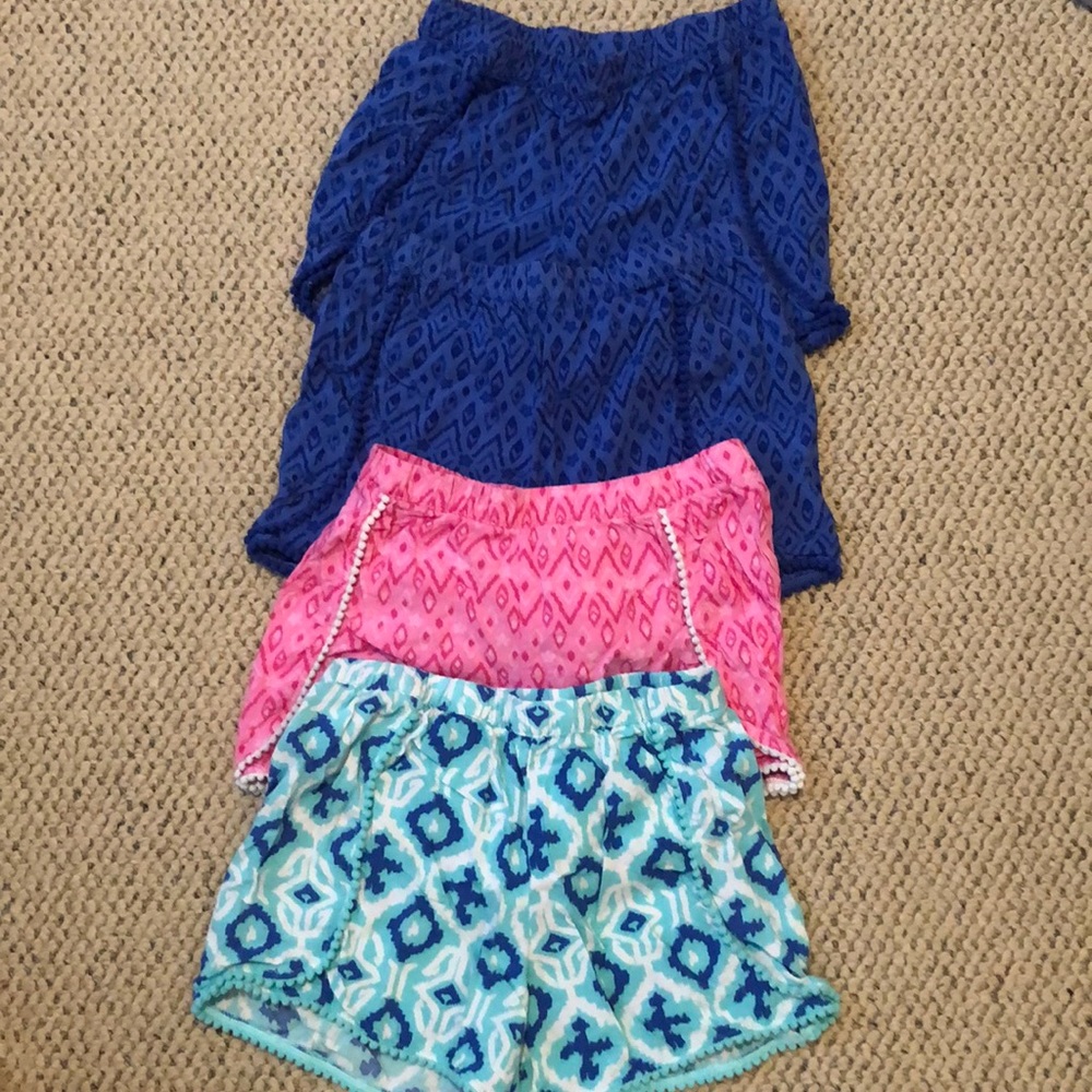 Set of 4 girls shorts